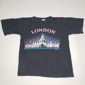 Vintage 1990 Neon London TShirt